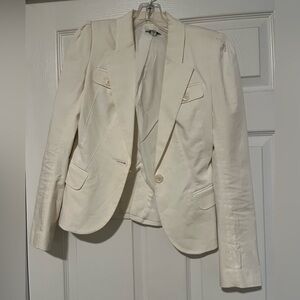 bebe Cream Blazer